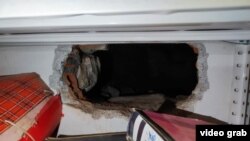 Tunel prokopan ispod Višeg suda u Podgorici (Foto:VOA)
