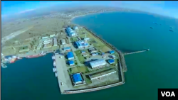 ოჩამჩირე, საზღვაო პორტი.
"ძალა ერთობაშიას" ფოტო