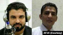 این دو خبرنگار افغان روز چهارشنبه در دفتر کارشان در جلال‌آباد توسط طالبان بازداشت شدند