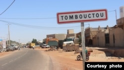 L'entrée de la ville de Tombouctou.