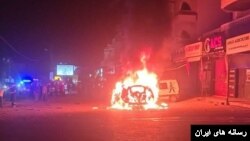 تصاویر منتسب به حمله منجر به انفجار خودرو حامل مکی