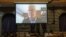 Former Eskom Chief Executive Officer Andre de Ruyter appears virtually before South African parliament's standing committee on public accounts to explain his allegations of corruption in the struggling utility, in Cape Town, South Africa, April 26, 2023. 