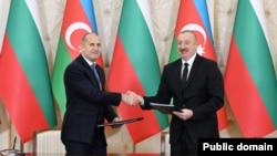 İlham Əliyev və Rumen Radev