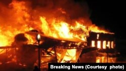 Gobara a kasuwar Karu