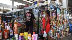 Un marché à Yaoundé au Cameroun.