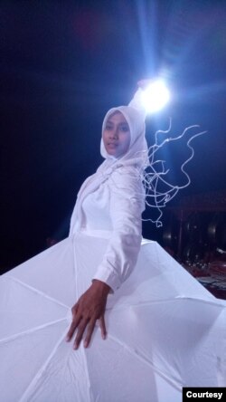 Nurul Jamilah, manajer kreatif dan penata tari di Nalitari dalam program "On display Global", memperigati Hari Difabel Internasional. (Courtesy: Nalitari)