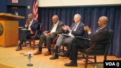 በመጽሐፉ ምረቃ ላይ በተካሔደ የፓናል ውይይት የተካፈሉት በዩናይትድ ስቴትስ የኢትዮጵያ አምባሳደር ስለሺ በቀለ (ዶር.)፣ በኢትዮጵያ የቀድሞ የአሜሪካ አምባሳደር ዴቪድ ሺን እና የህግ አማካሪ ሰይፈሥላሴ ለማ (ዶር.)