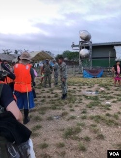 巴拿马难民营的军人（拍摄：小白）