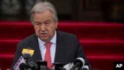 ՄԱԿ-ի գլխավոր քարտուղար Անտոնիո Գուտերեշ