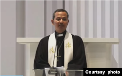 Sekretaris Umum Sinode GKI Suhud Setyo Wardono (Youtube: GKI Pengadilan Bogor)