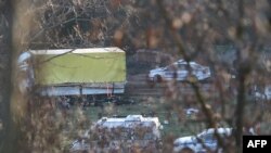 د هغه لارې تصویر چې افغان پناه غوښتونکي یې لیږدول 