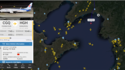 북한 정찰위성 발사 시각, 중국 민항기 최소 4대 비행 중…민간 여객기 위험에 노출