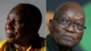 COMBO-SAFRICA-POLITICS-ELECTION-RAMAPHOSA-ZUMA