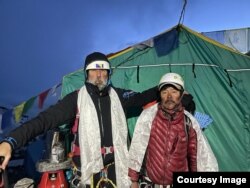 Tomislav Cvitanušić u baznom kampu. (lična arhiva)