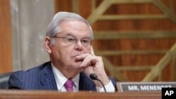 Senator Bob Menendez (Foto: AP Photo/Mariam Zuhaib)
