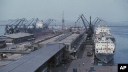 중국 다롄항. (자료사진)