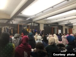 Ceramah bulan Ramadan di universitas Harvard di Massachusetts (dok: Devina Faustanisa)