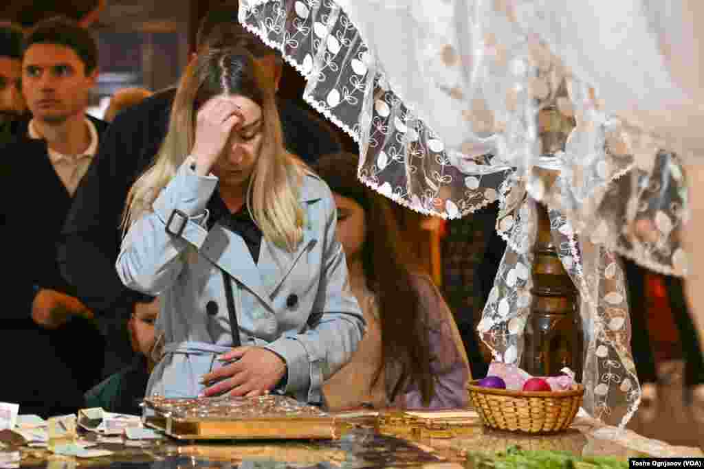  МПЦ-ОА и македонските православни верници го празнуваат Велигден во Соборниот храм &bdquo;Св. Климент Охридски&ldquo;. Велигденска богослужба под водство на г.г. Стефан &nbsp; 