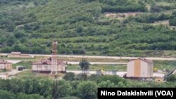 რუსული სამხედრო ბაზა. ხედი ოძისიდან