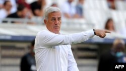 L'entraîneur suisse Vladimir Petkovic (Photo ROMAIN PERROCHEAU / AFP)