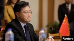 中国前外交部长秦刚