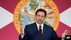 론 드샌티스 미국 플로리다 주지사 (자료사진)