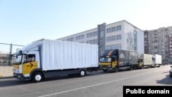 Məcburi köçkün ailələri Laçın şəhərinə köçürülüb (Mənbə: Qaçqınkom)