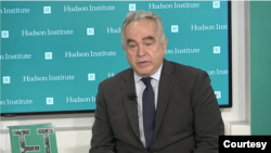 커트 캠벨 미국 국무부 부장관이 24일 싱크탱크인 허드슨 연구소가 ‘미일 관계의 새로운 시대’를 주제로 연 대담에 참석했다.