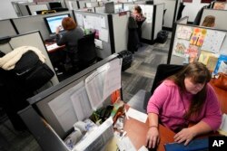 FILE - Suasana kantor Layanan Anak dan Remaja Allegheny County di Penn Hills, Pennsylvania, Kamis, 17 Februari 2022. (AP/Keith Srakocic, File)