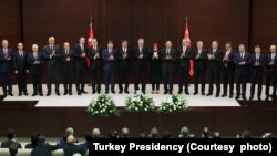 Turkiyada saylovdan keyin tuzilgan yangi vazirlar mahkamasi