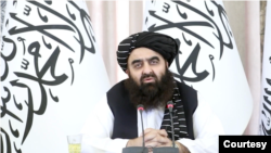 Tolibon Tashqi ishlar vaziri Amir Xon Muttaqiy, Kobul, Afg'oniston, 24-iyun, 2024 