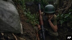 Ukrajinski vojnik u regionu Zaporožje, 10. avgusta 2023. 