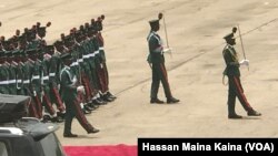 Shugaba Muhammadu Buhari ya halarci bukin ritayar tutocin soji 53