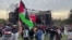 Manifestan o Chili Mande Asistans pou Palestinyen Gaza yo