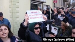 "Bəxtiyar Hacıyevi azad et!" şüarı ilə aksiya 