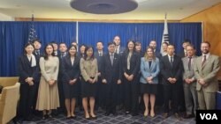 제2차 미한 북한인권협의 참석자들이 자리를 함께했다.사진 = 한국 외교부 제공