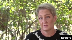 ชาร์ลีน โอซัลลิแวน ผู้สูญเสียลูกสาววัย 11 ปีจากการจู่โจมของจระเข้ ขณะที่ว่ายน้ำเล่นกับเพื่อน