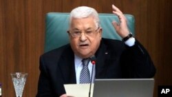Presiden Palestina Mahmoud Abbas