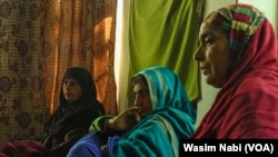 Fatima Begum continues to mourn the death of her daughter, who was murdered and dismembered in March in the Soibugh area of Budgam district in the Indian side of Kashmir. Begum receives frequent visits from relatives and neighbors.