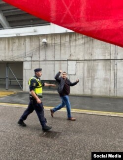 تهدید مخالفان از سوی یک طرفدار جمهوری اسلامی در گوتنبرگ، سوئد