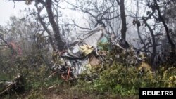 لاشه هلیکوپتر حامل ابراهیم رئیسی و همراهانش