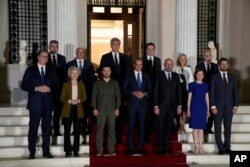 ปธน.โวโลดิเมียร์ เซเลนสกี ขณะเยือนกรีซอย่างเป็นทางการ