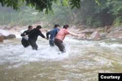 영화 '도토리' 촬영 장면. 사진 = 허영철 감독 제공.