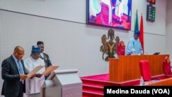 Majalisa ta rantsar da Simon Bako Lalong, a matsayin Sanata Mai wakiltan Filato ta Kudu a Majalisar Dattawa.