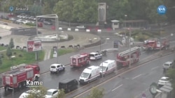 İçişleri Bakanlığı önündeki saldırı girişimi sonrası kontrollü patlama 