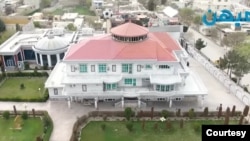 This screenshot from video shows one of Afghanistan's empty mansions. (Courtesy - Maihan TV)