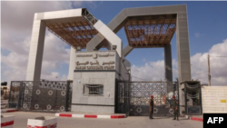 گذرگاه رفح در مرز غزه و مصر. آرشیو