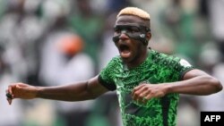 Victor Osimhen a égalisé pour les Super Eagles à la 38e minute.