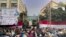This year’s presidential election cycle saw a turnout of about 45% of eligible voters after the second of three days of voting, according to figures from Egypt’s National Election Authority. Cairo, Egypt, Dec. 11, 2023. (Hamada Elrasam/VOA)