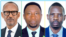 Les candidats à la présidentielle rwandaise, (de g. à dr.) Paul Kagame, Frank Habineza et Philippe Mpayimana.